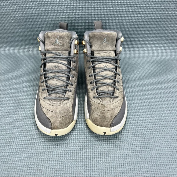 Nike Air Jordan 12 Retro Dark Grey GS Womens Size 8.5 Youth Size 7Y 153265-005 - Picture 3 of 11